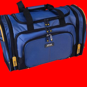 Lucas Luggage Accelerator 20" Soft Expandable Soft Duffel (Blue)