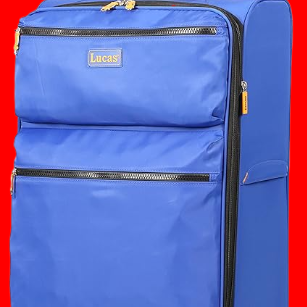 Lucas Designer Luggage Collection – Expandable 24 Inch Softside