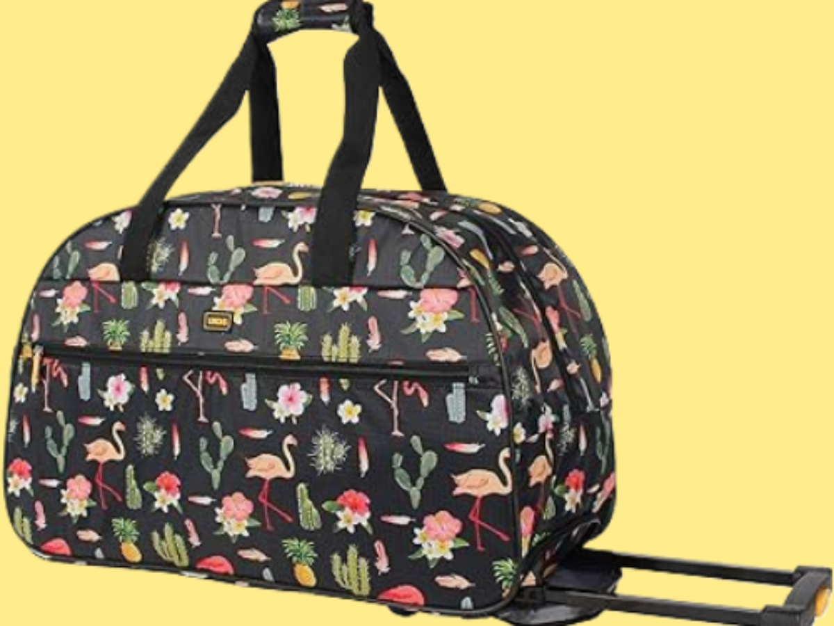 LUCAS Designer Carry On Luggage Collection – 22 Inch Duffel Bag