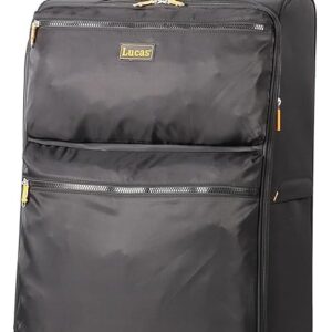 LUCAS 24-Inch Expandable Softside Luggage Bag