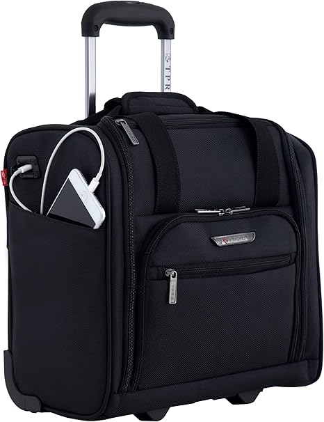 TPRC 15" Smart Under Seat Carry-On with USB Port