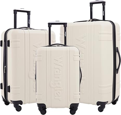 Wrangler 3 Piece Fog Astral Travel Luggage Set